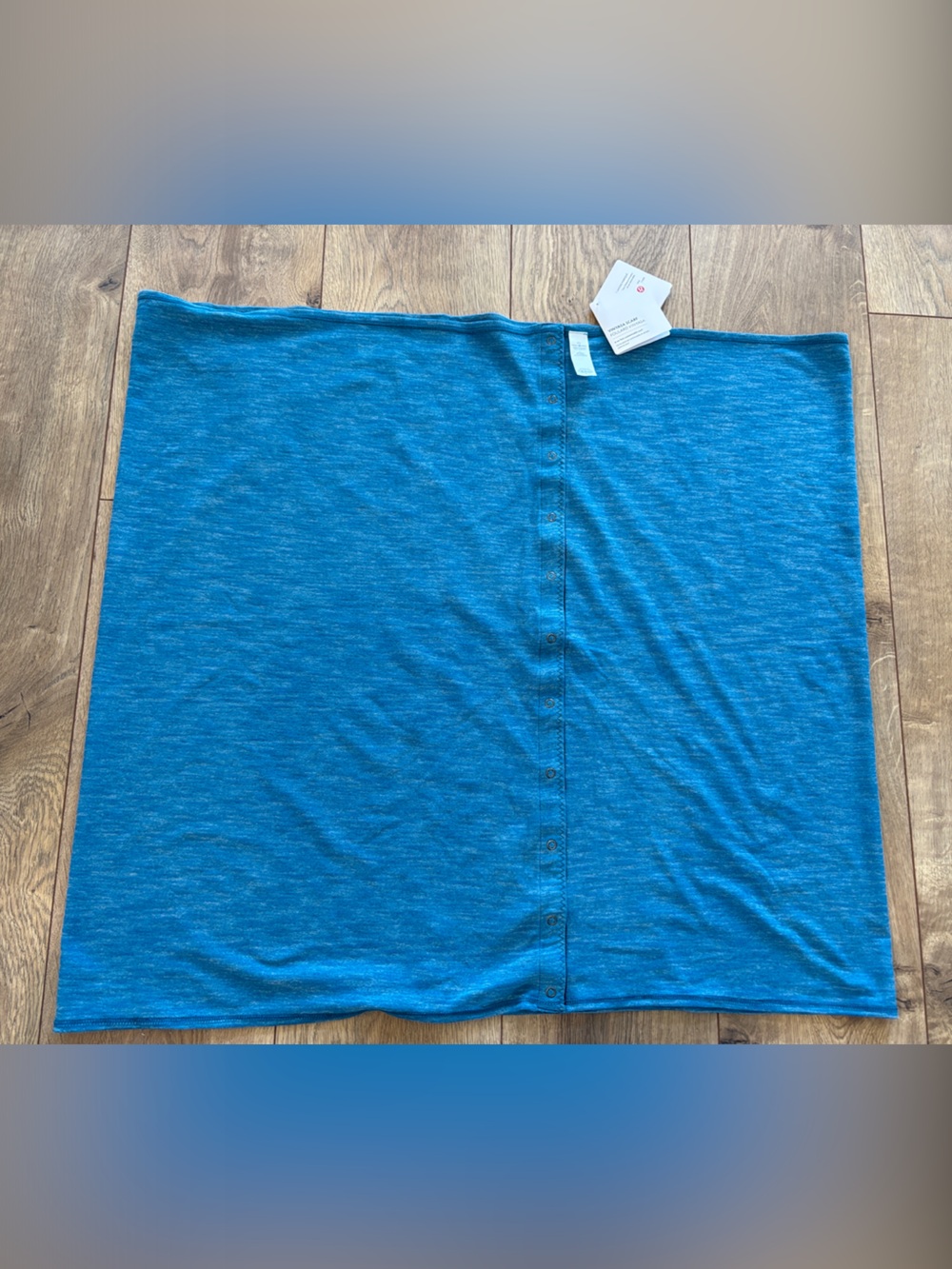 lululemon athletica Blue Vinyasa Scarf Lightweight Button-Front Yoga Wrap